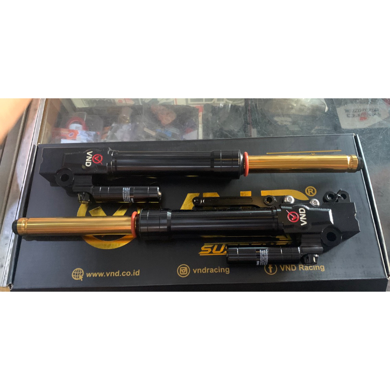 Shock VND AK 111 Vario 150 Black As Gold