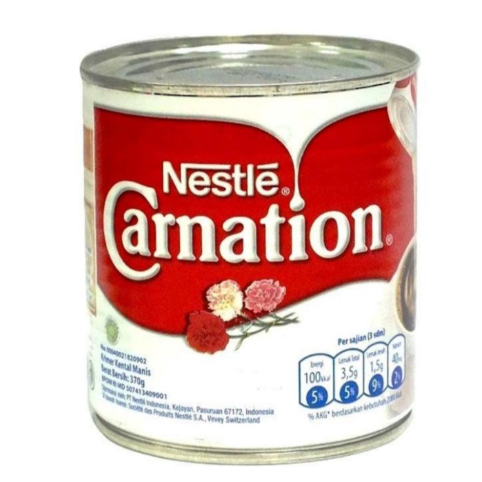 

SUSU KENTAL MANIS CARNATION 370 GRAM