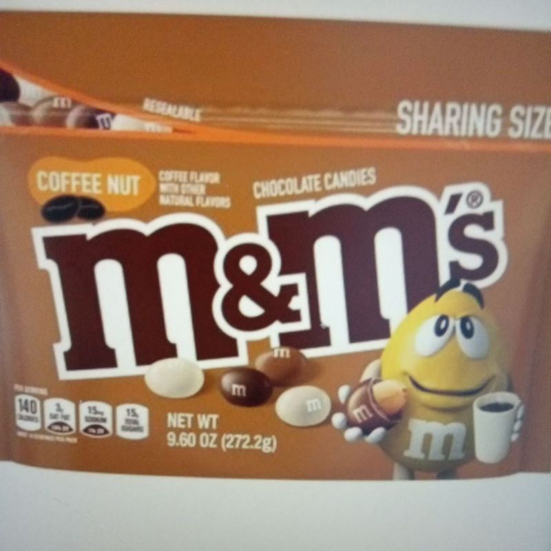 

M&M's Sharing size net Coffe nut