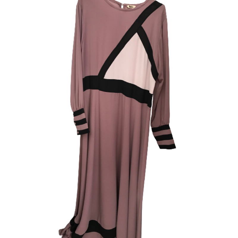 GAMIS / DRESS ADISA PINK MAUVE