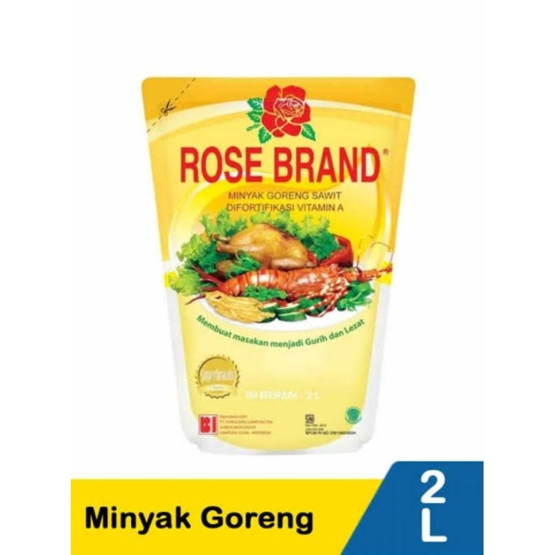 

ROSE BRAND minyak goreng pouch 2L