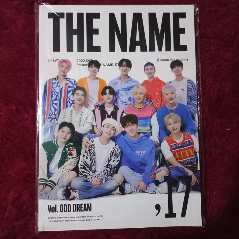 SEVENTEEN THE NAME PHOTOBOOK