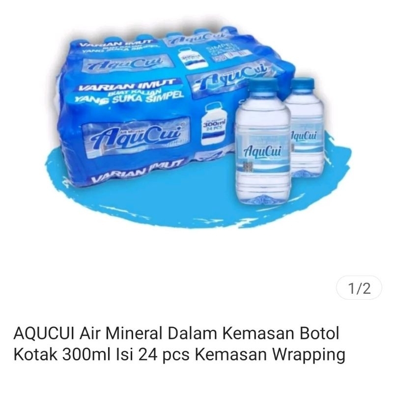 

AQICUI KEMASAN BOTOL KECIL IMUT 300ML