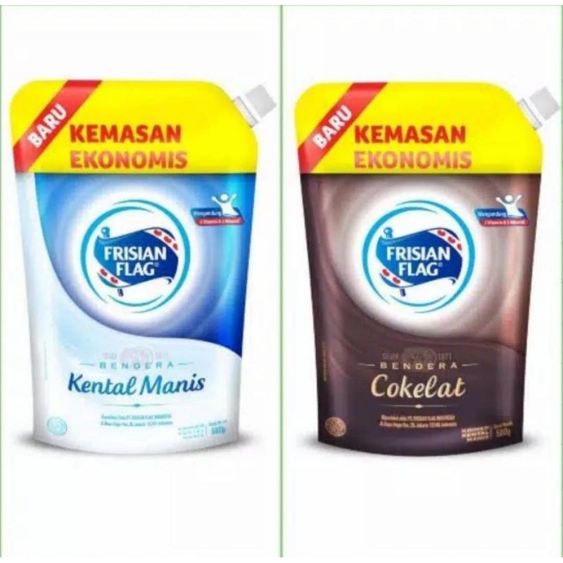

FRISIAN FLAG 545GR POUCH SUSU KENTAL MANIS