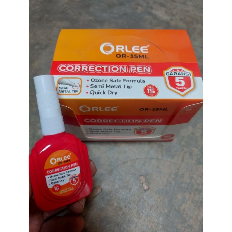 

Tip-x Penghapus | Correction Pen Orlee 12 pcs / 1 box