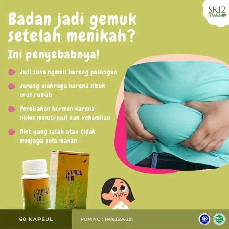 

Salimah slim untuk diet Peluntur lemak