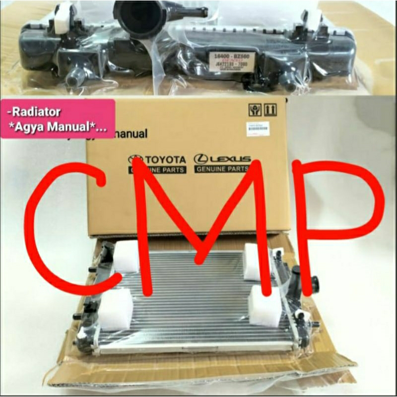 RADIATOR ASSY TOYOTA AGYA MANUAL 16400-BZ560