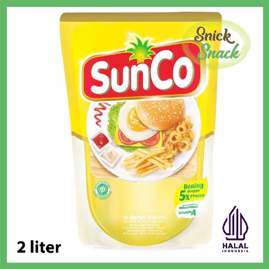 

Minyak Goreng Sunco 2 Liter Pouch 2000 ml