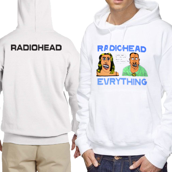 Hoodie Radiohead Everything Hoodie Pullover | Jumper Hoodie | Casual Hoodie Bahan Cotton Fleece