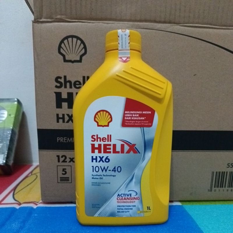 OLI SHELL HELIX HX6 10W-40 Oli Motor Mobil