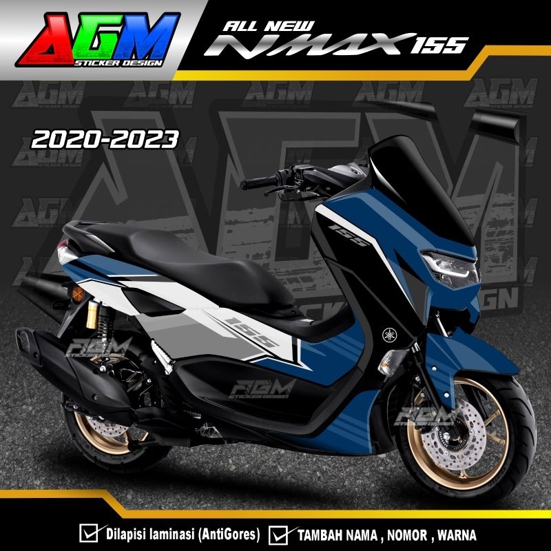 Stiker Striping Decal Nmax 2020-2023 Full Body, Stiker Motor Nmax , Sticker Motor