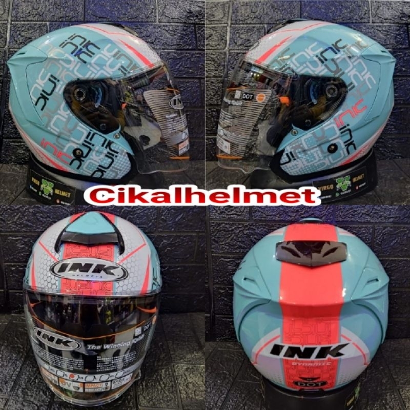 INK DYNAMIC MOTIF NEW SERI #4 AQUA BLUE FUXIA INK DYNAMIC ORIGINAL