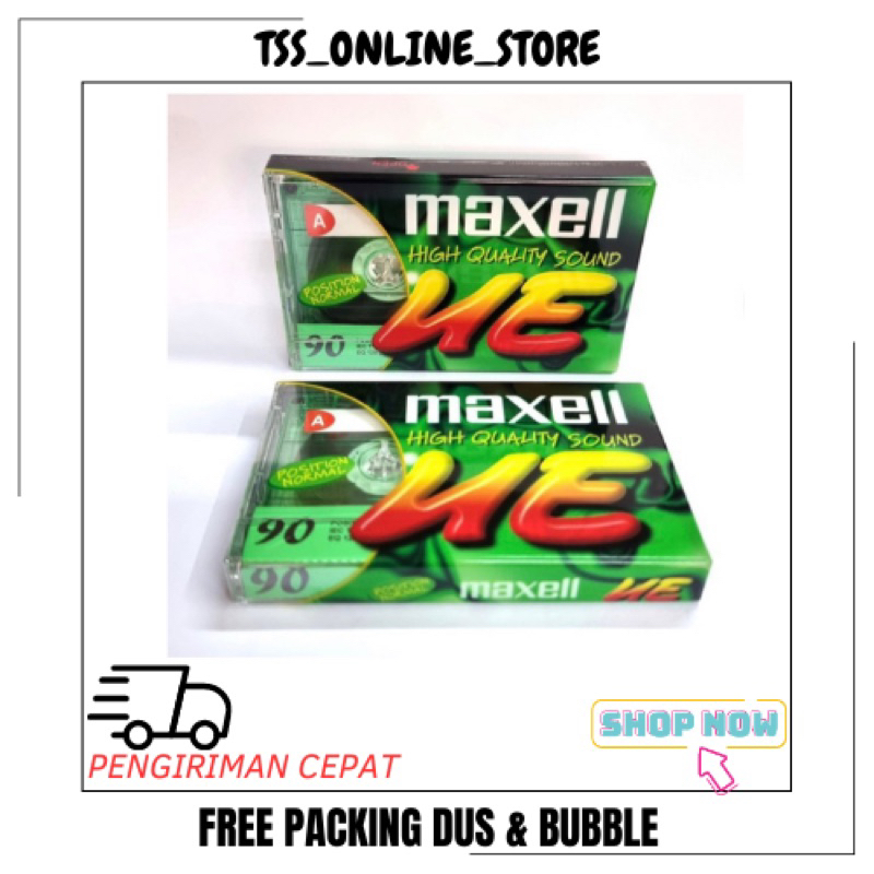 KASET PITA KOSONG MAXELL UE-90 90min