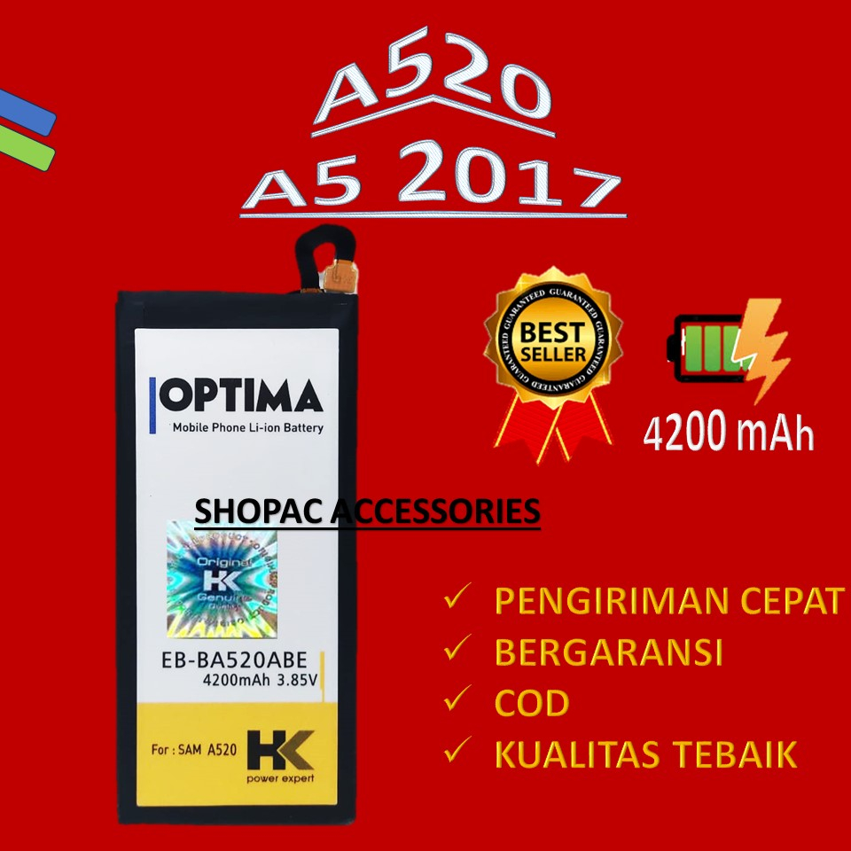 BATERAI SAMSUNG A5 2017 A520