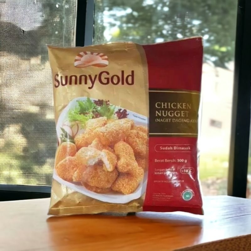 

RN_Frozen - SUNNY GOLD Chiken Nugget Berat Isi 500 Gram Rasa Mantap - Ready...