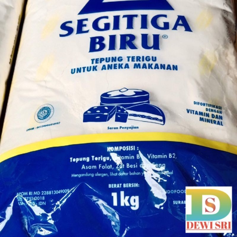 

Tepung Terigu SEGITIGA BIRU Kemasan 1kg.