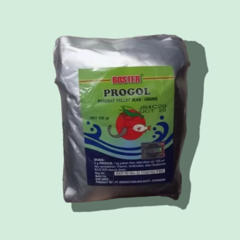 Boster progol 100 gram / progol / boster progol / perekat pelet / perekat pakan