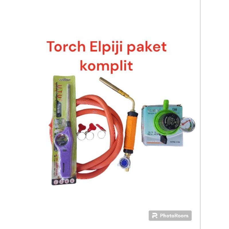 Torch Gas LPG Gas torch Paket lengkap Komplit 1 Set
