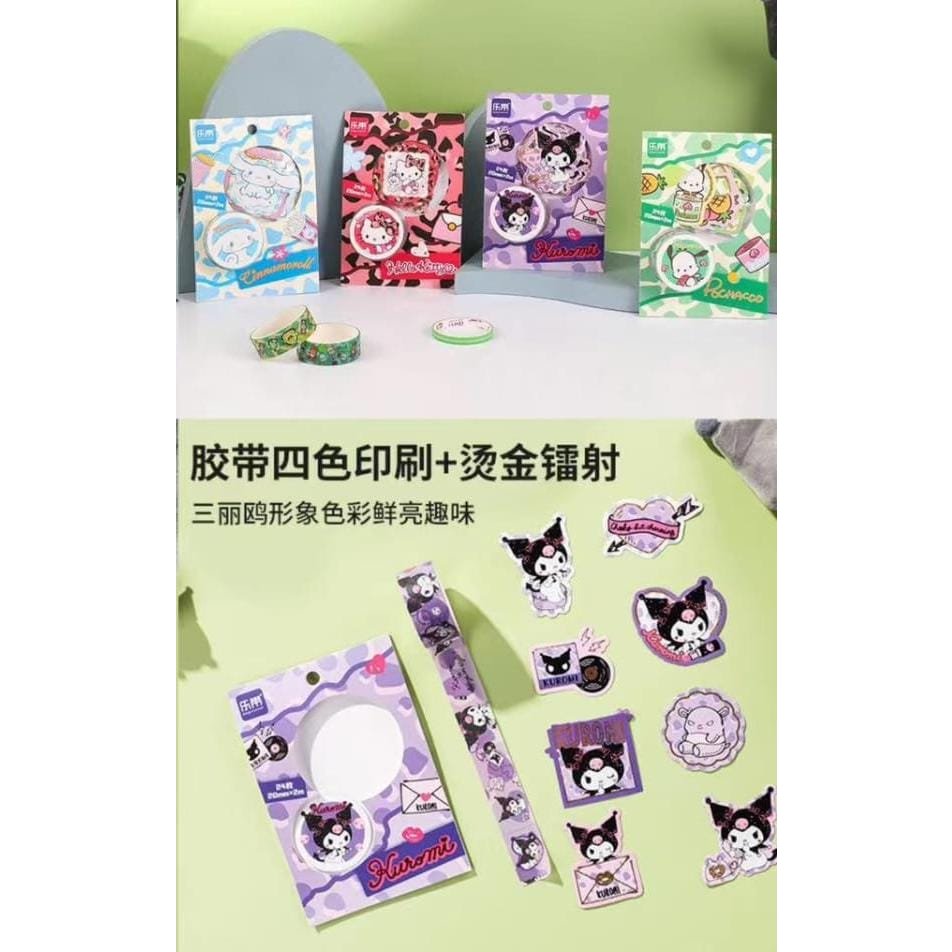 

STIKER ROLL MOTIF ANIMAL POCHA HELLO KITTY