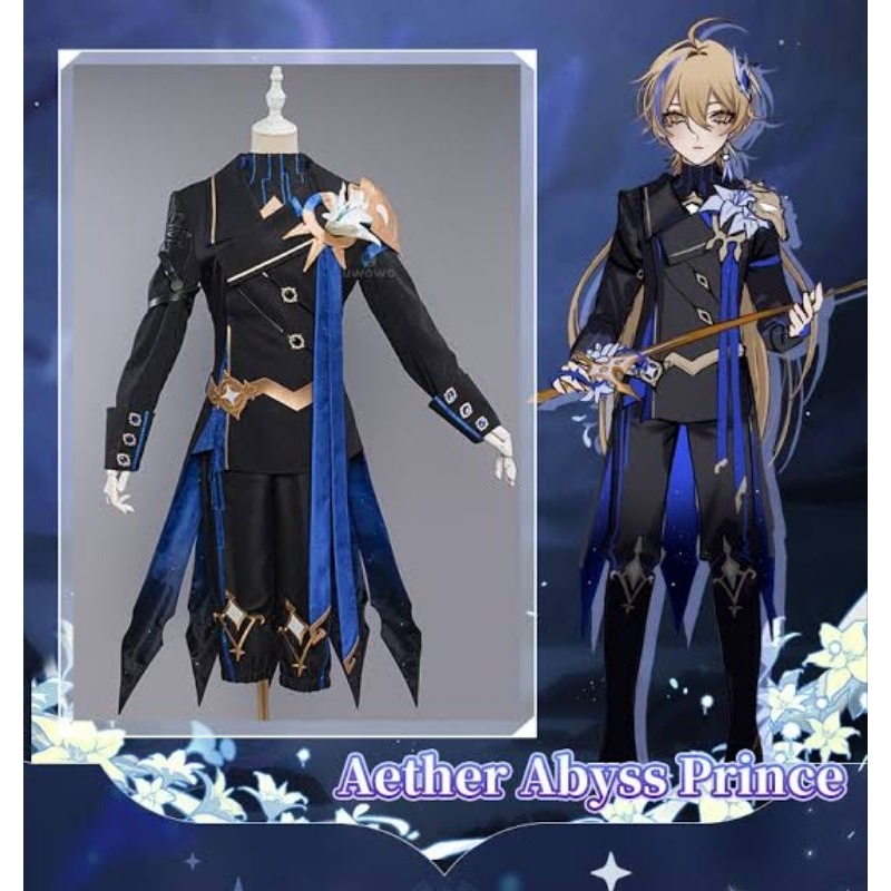 Cosplay Aether Abyss Uwowo Genshin Impact
