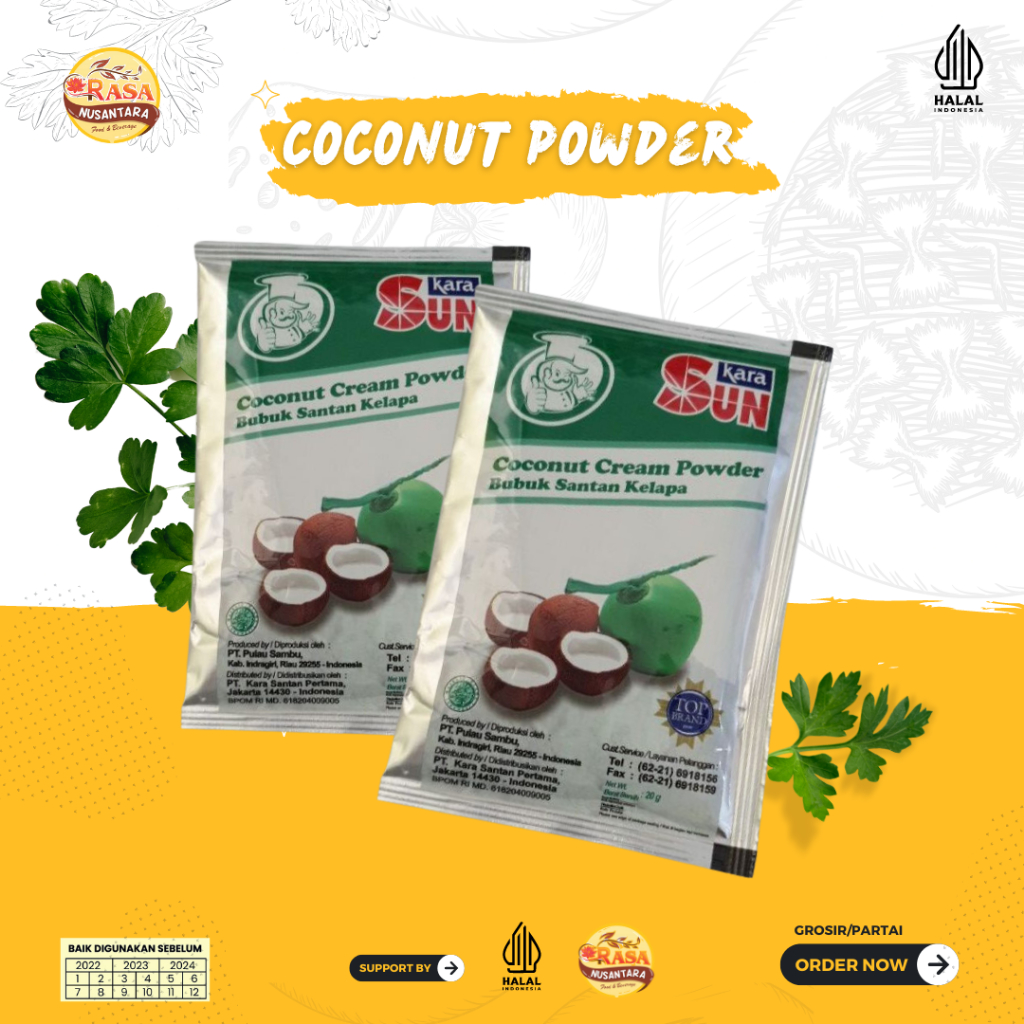 

SUN KARA SANTAN BUBUK 10X20G