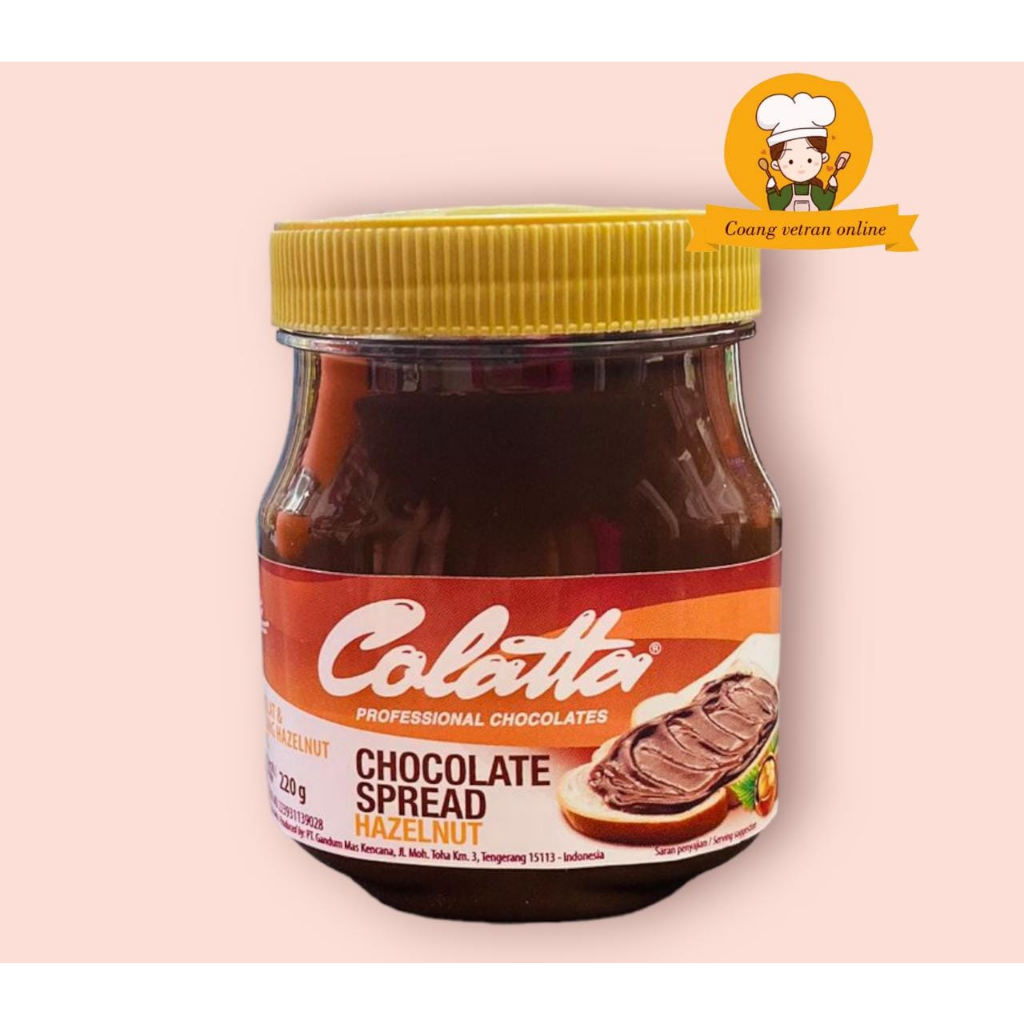 

colatta coklat spread huzelnut 220 gr