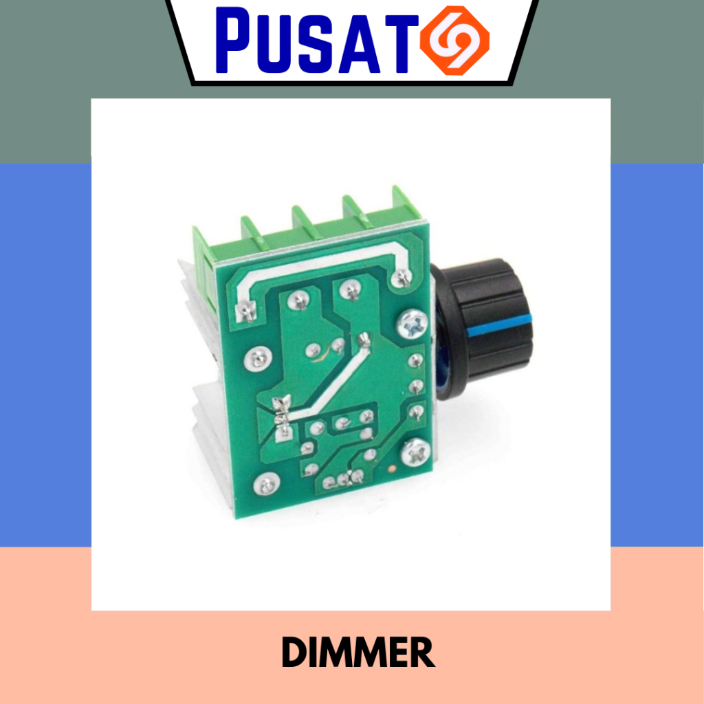 Dimmer SCR 2000W Regulator Voltage 220V AC Motor gurinda bor Motor Speed Controller NEW