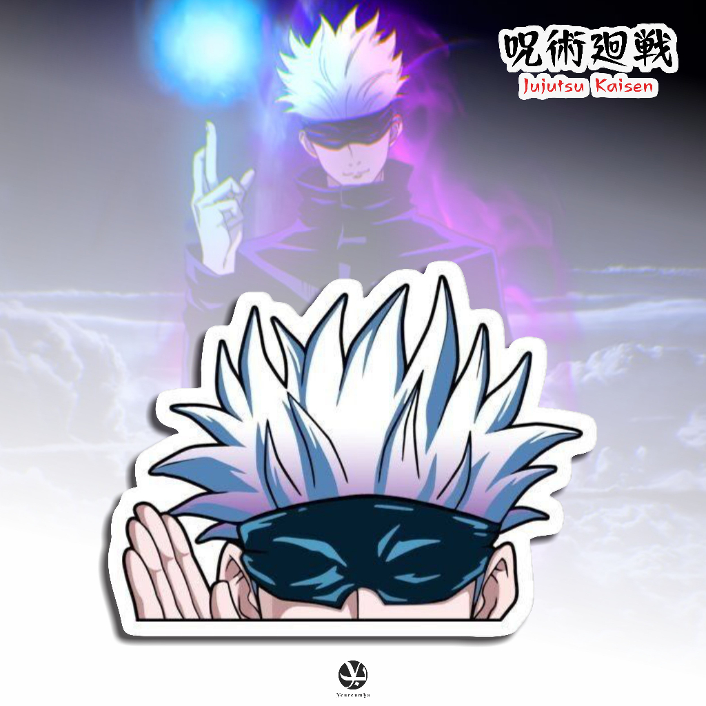 

STICKER INTIP GOZO SATORU - STICKER INTIP - JUJUTSU KAISEN - GOZO