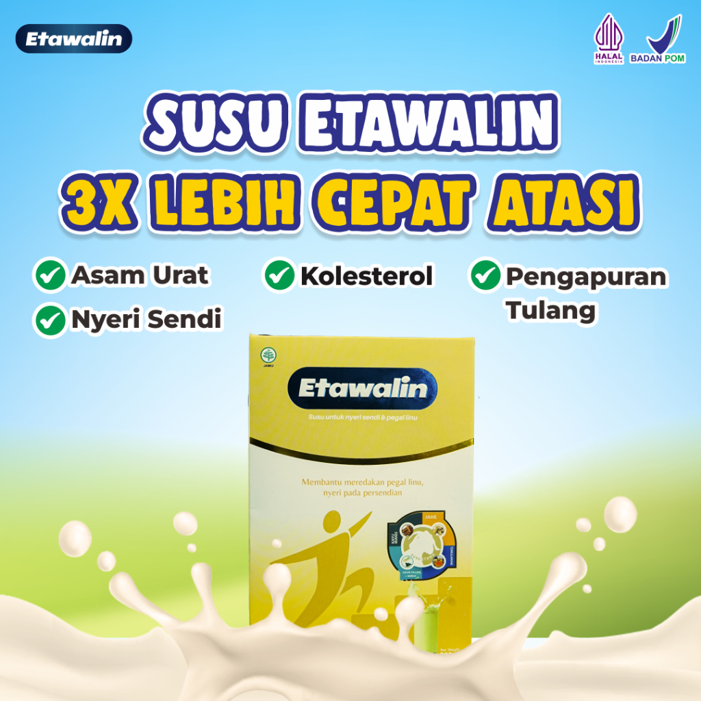 

Susu Etawalin Bantu Atasi Nyeri Sendi Asam Urat Susu Etawa Original