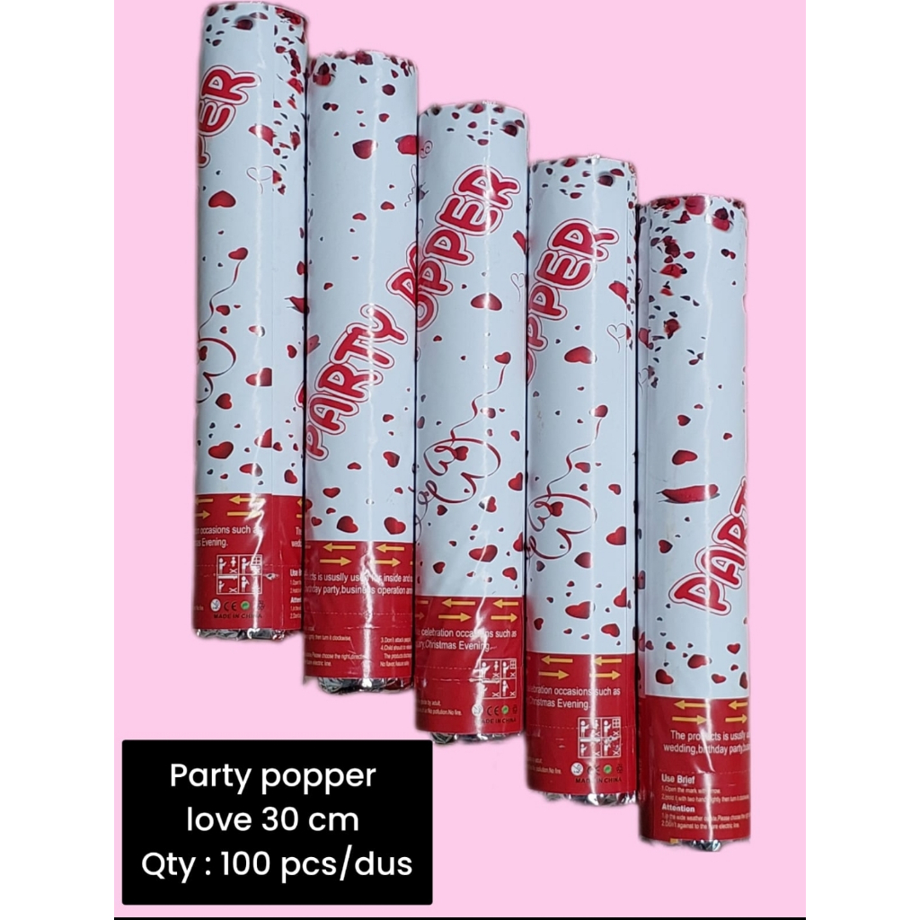 

PARTY POOPER ISI HATI SEMUA / ROSE PENTAL ( KELOPAK BUNGA) YOSEP WINS 30 CM MURAH KHUSUS PULAU JAWA CONFETTI
