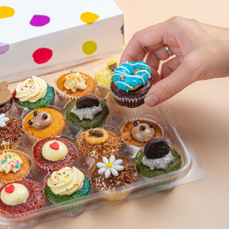 

Petite cake premium isi 16pcs enak ultah