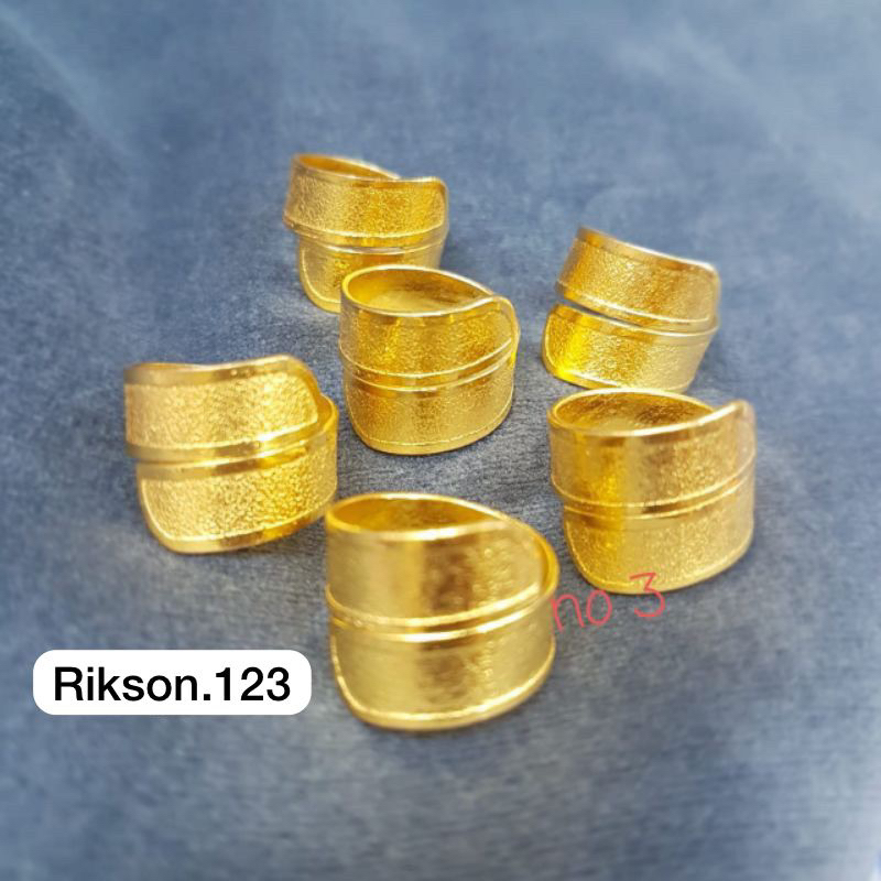 cincin lilit penang lapis emas replika emas mewah