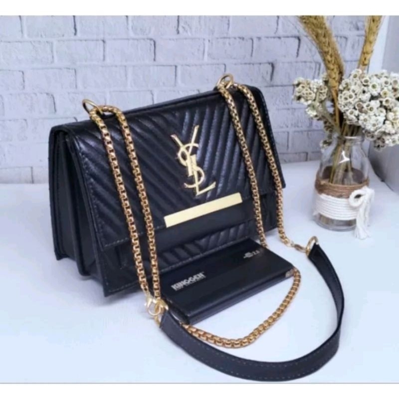 Tas selempang wanita kekinian tas wanita tali rantai