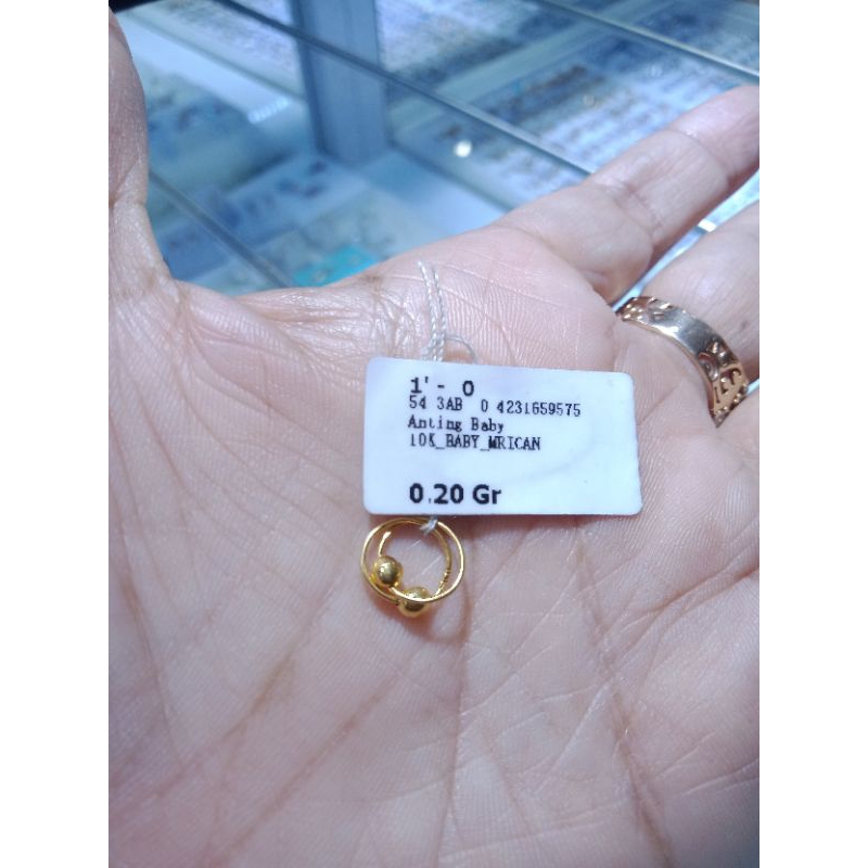 Anting bayi 0,2gr "Semar Nusantara"