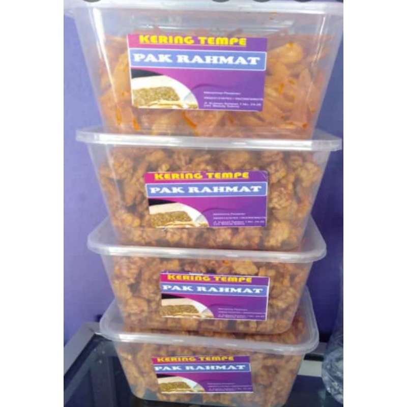 

kering tempe pak rahmat