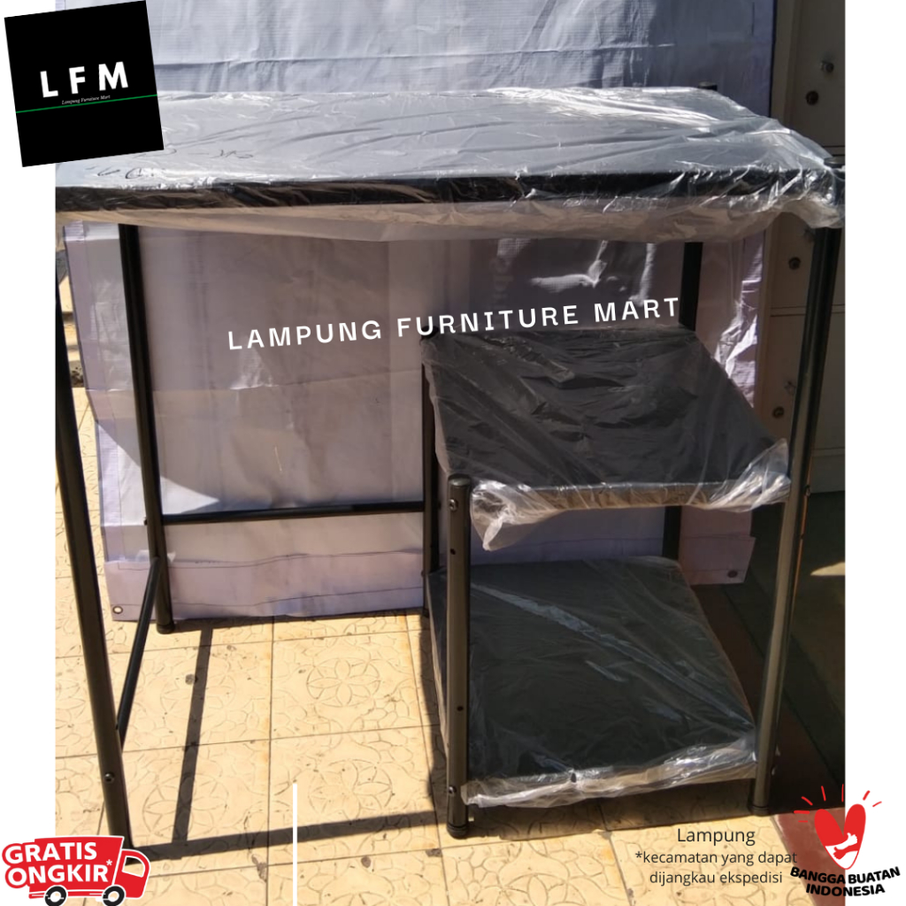 Rak Susun Minimalis Baja Ringan - LFM Lampung