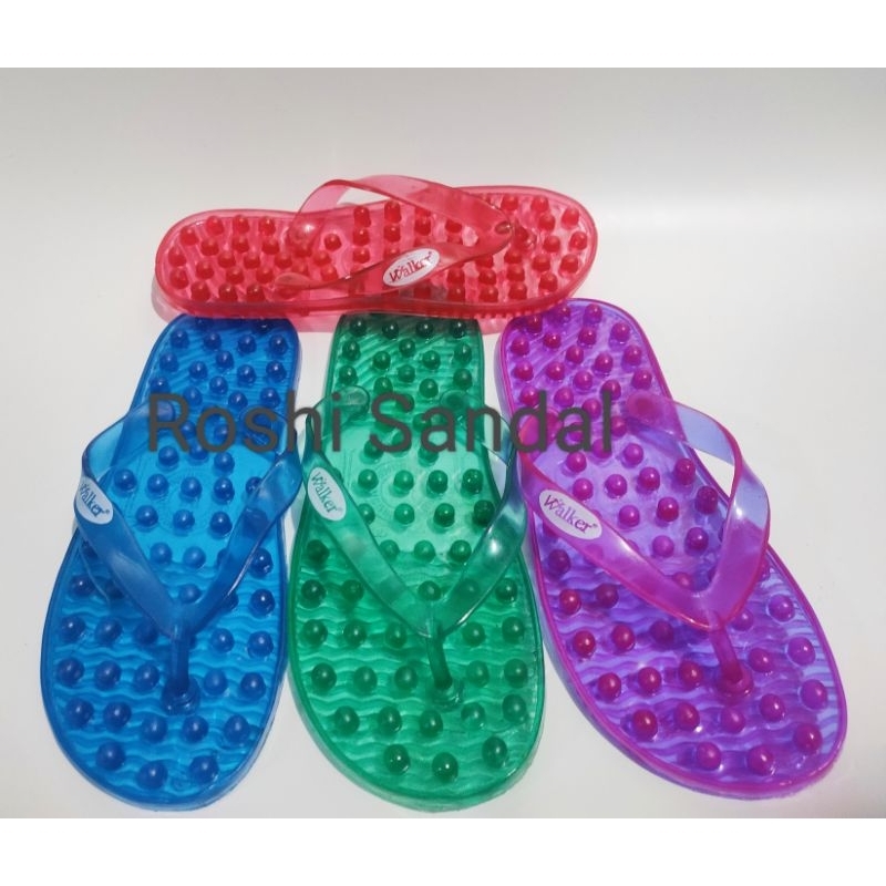 Sandal kesehatan duri besar sandal japit rematik Walker