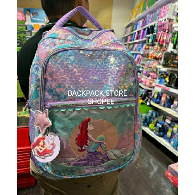 SMIGGLE BACKPACK ORIGINAL MERMAID ARIEL - TAS SEKOLAH SMIGGLE SD
