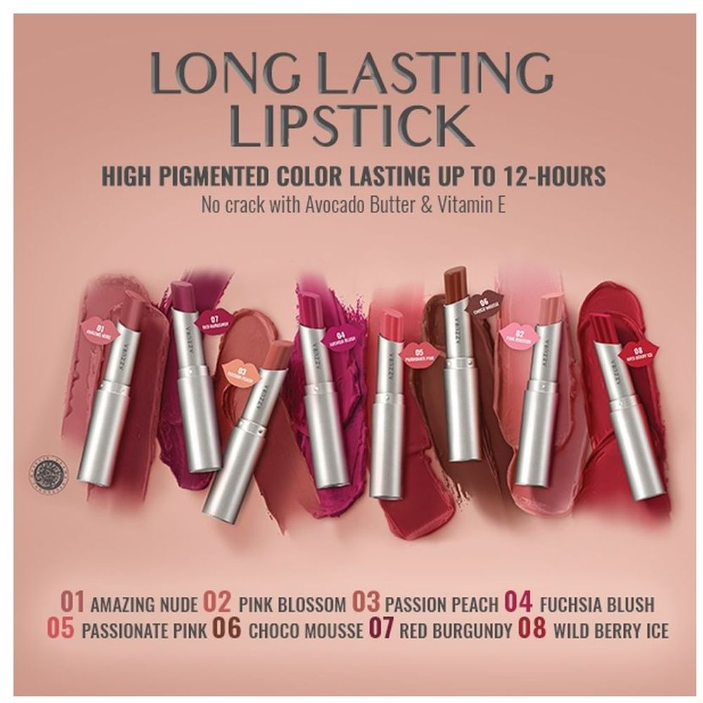 AZZURA LIPSTICK - SERIES LENGKAP // JSELECTIV X JHON KOSMETIK // Lipstik Batang Azura AZZURA - ORI️ 