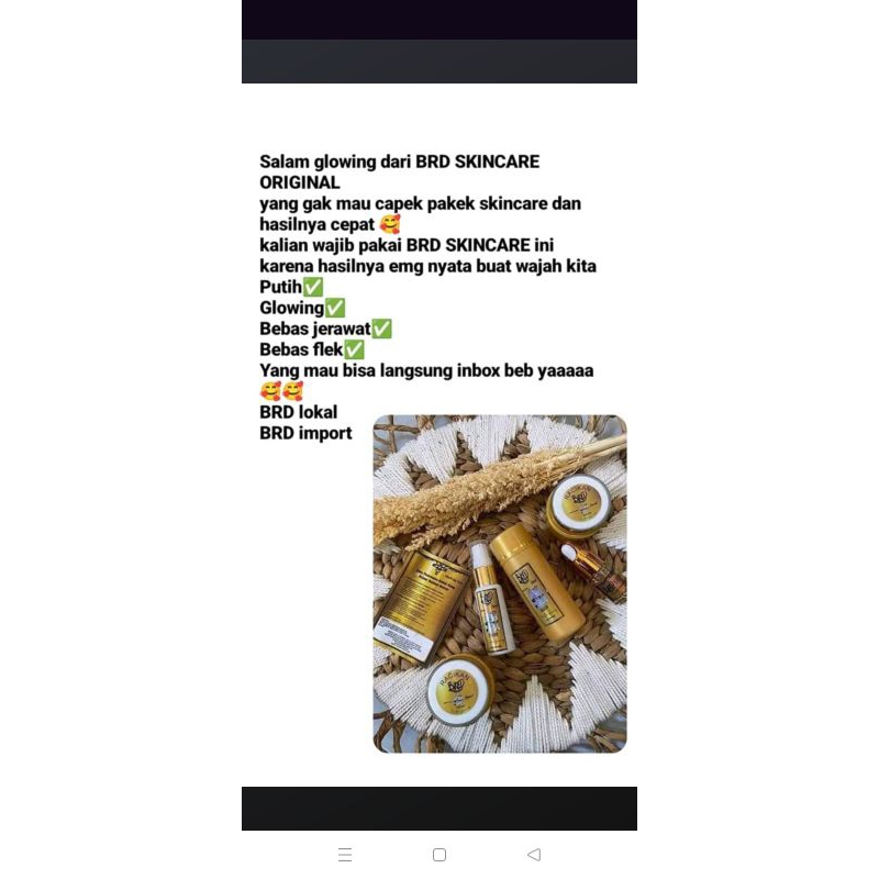 sepaket BRD import+ serum