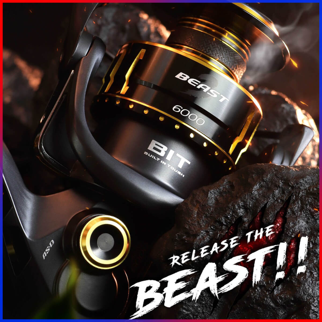 Reel spinning Eupro Beast 3000 12+1 BB - Reel