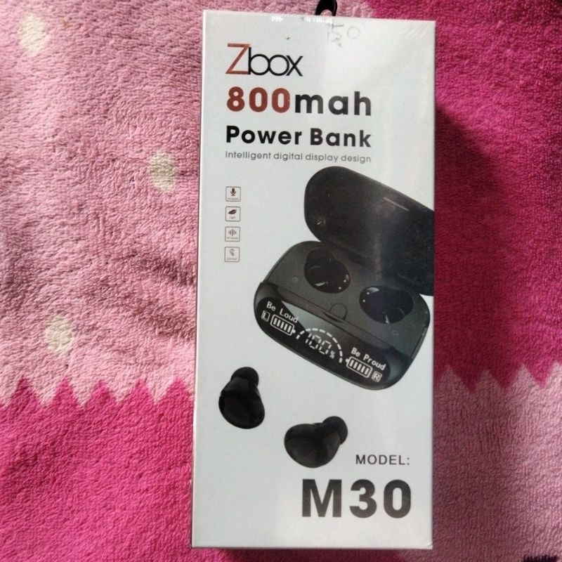 ZBOX audio/headset bluetooth+powerbank