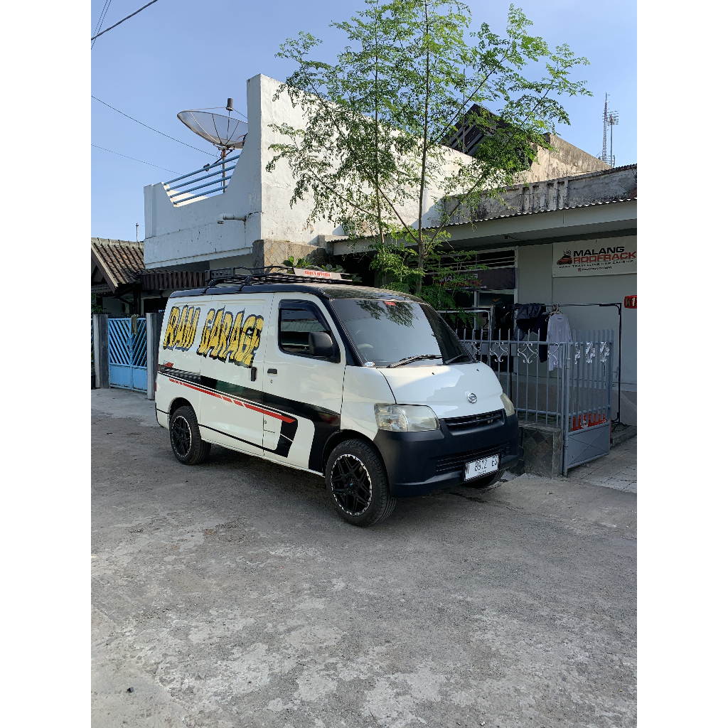 ROOFRACK  RAK ATAS MOBIL GRANDMAX LUXIO APV KATANA TREPES JIMNY PNP TINGGAL PASANG RAK BAGASI TAMBAH