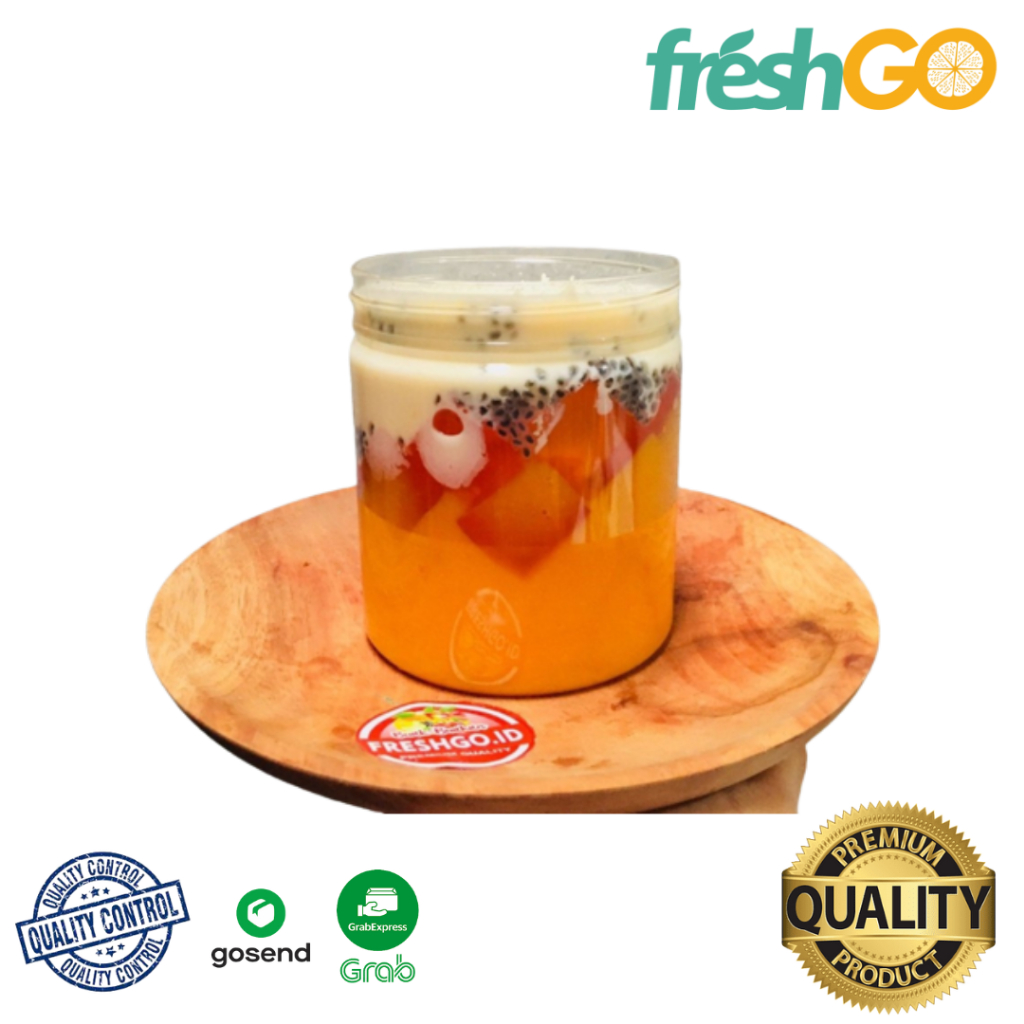 

Mango Milk Cheese Dessert Mangga 300ml - 600ml Fresh Go