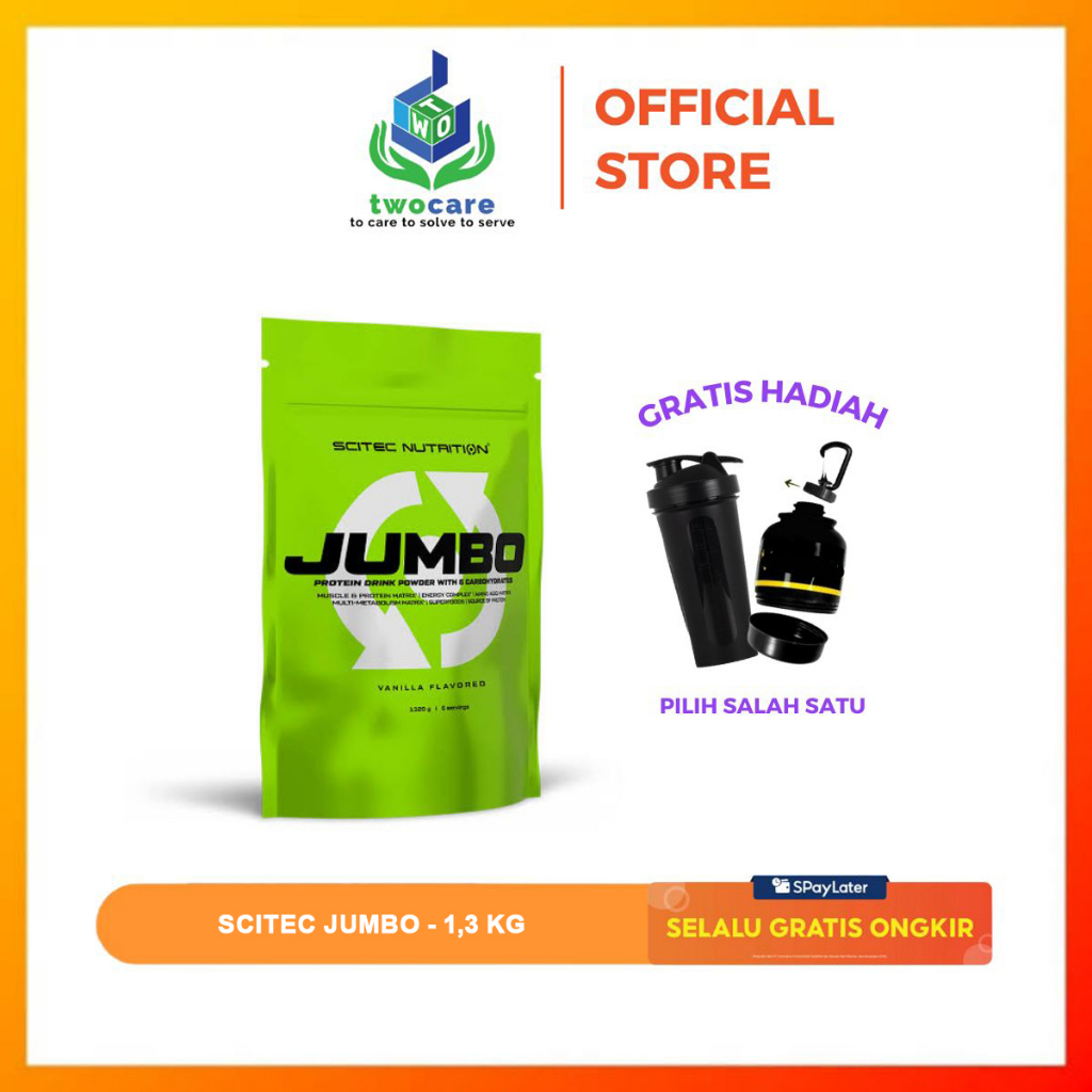 Scitec Nutrition Jumbo Gainer 1.3kg 1320gr Weight Gainer Mass Gainer