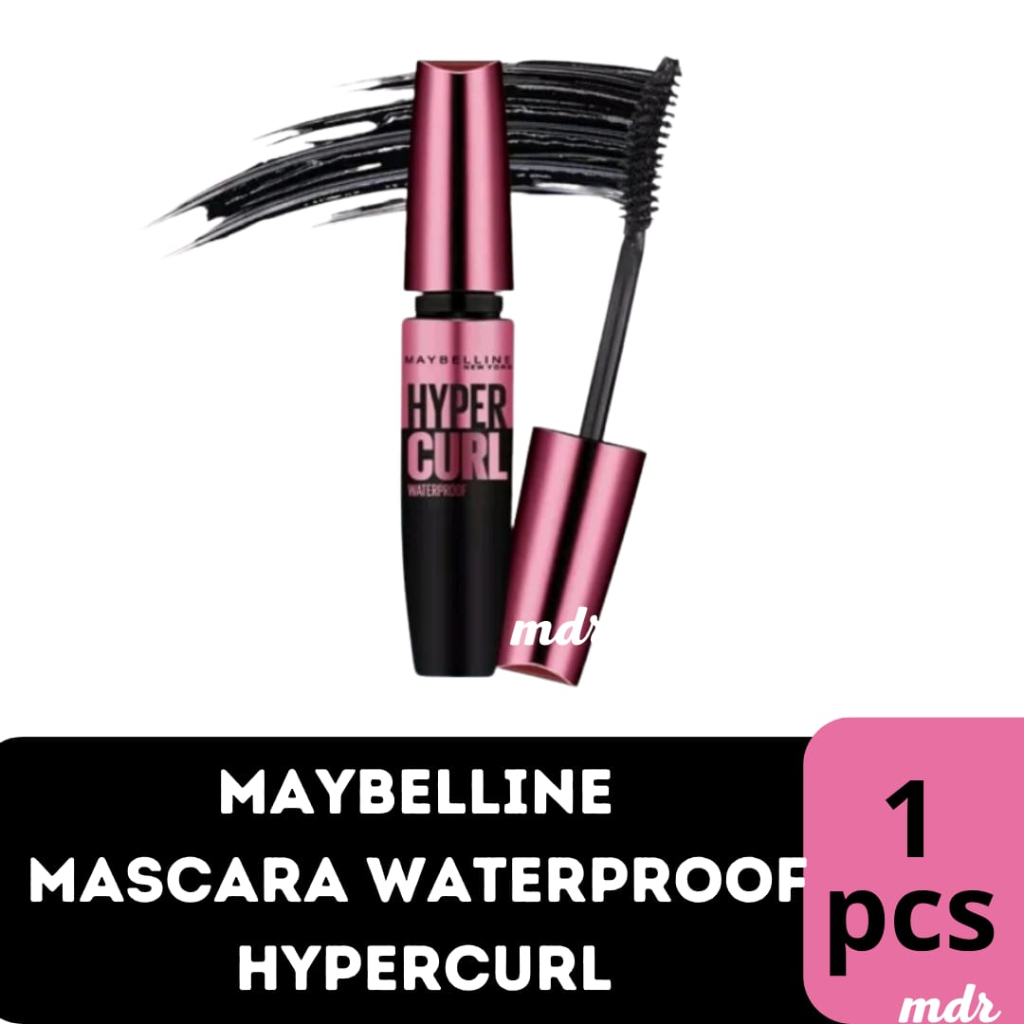 Maskara Maybelline volume express hypercurl mascara Maybelline waterproof 5ml mascara maybeline Orig