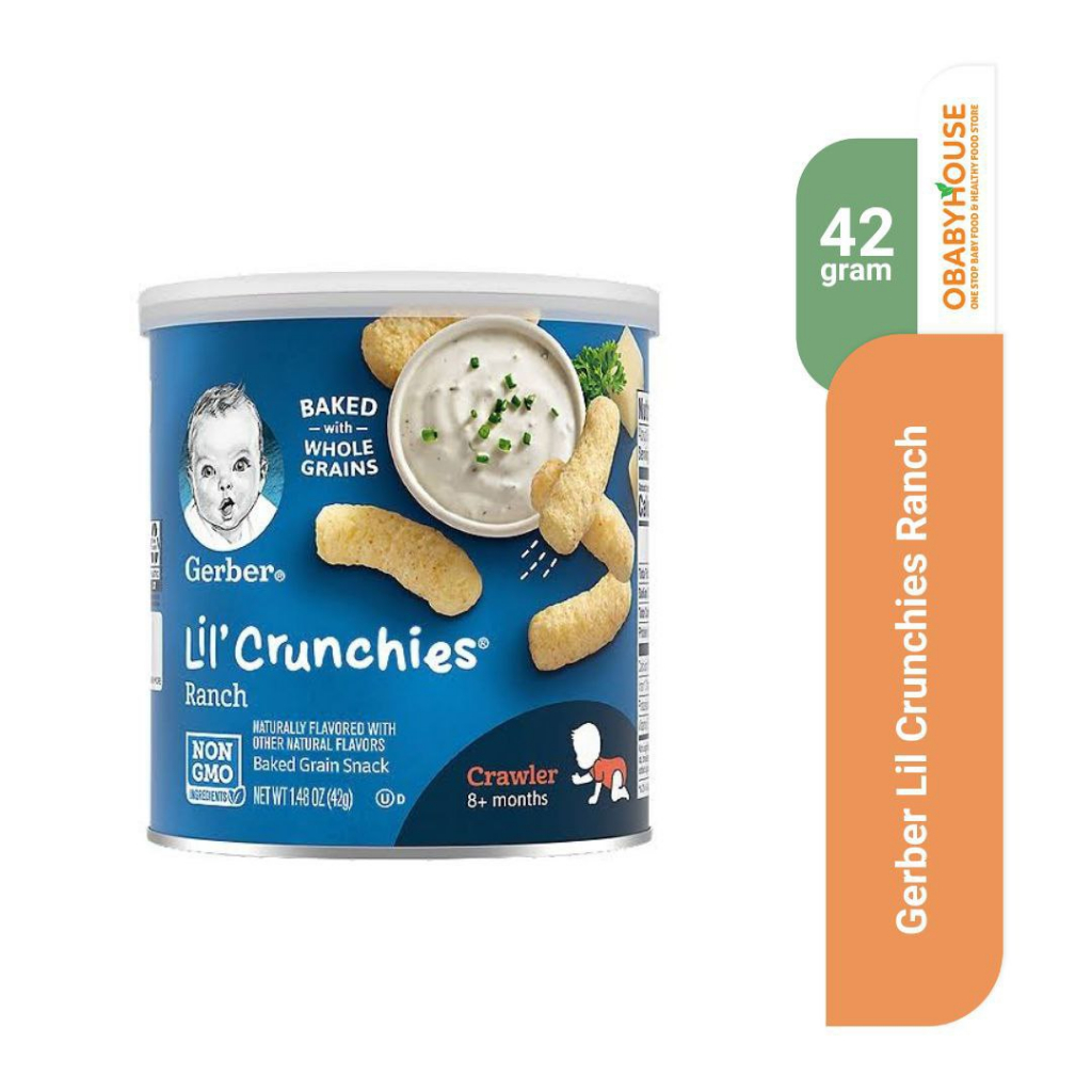 Gerber Lil Crunchies Ranch 42 gr