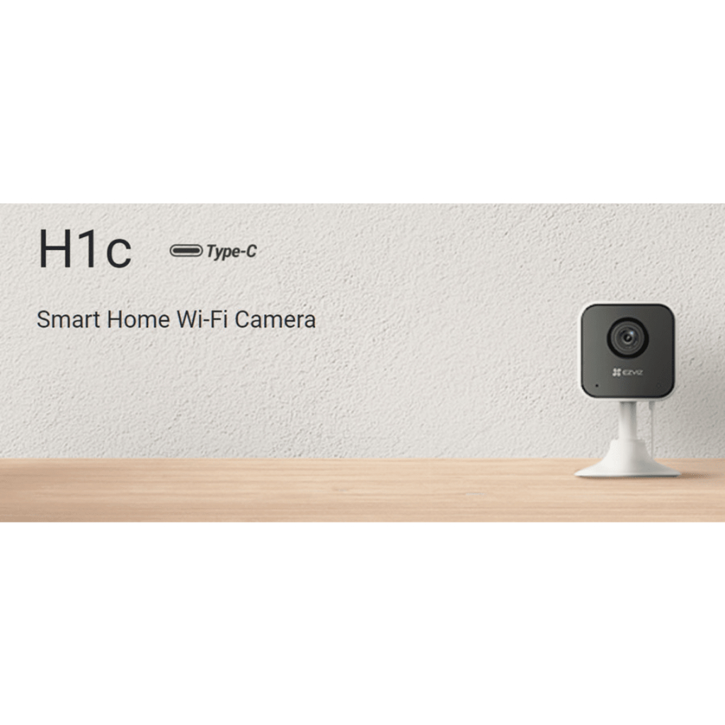 Ezviz H1c Smart Home Wifi IP Camera Indoor CCTV Type C