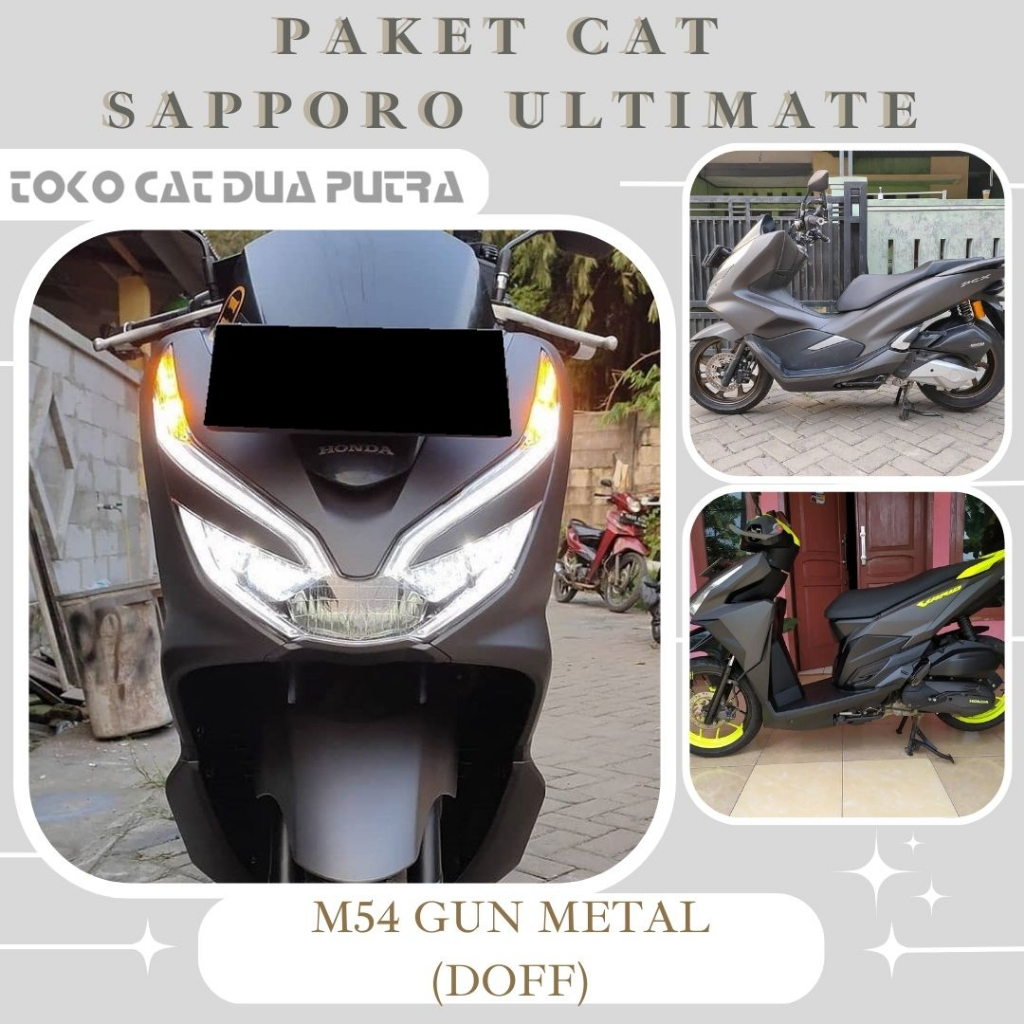 Paket Cat Sapporo Ultimate M54 Gun Metal