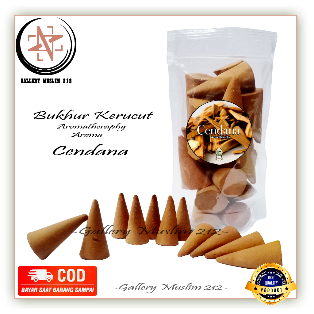 Buhur dupa pengharum ruangan bukhur kerucut Aroma Cendana / Bukhur Cendana / Buhur Cendana